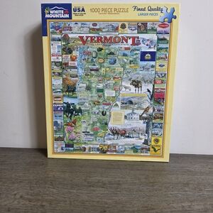 Vermont: The Green Mountain State - 1000 Piece Jigsaw Puzzle by White Mountain